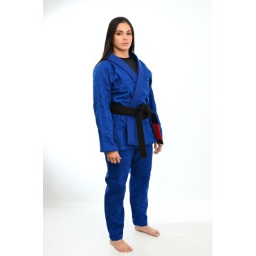 Kimono Jiu Jitsu, In The Guard Feminino -Liso Azul