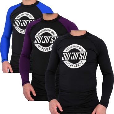 Camiseta térmica Rash Guards com proteção UV - Kit com 3 UN