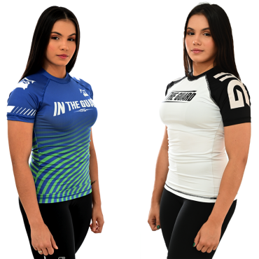 Camiseta Térmica, Proteção UV, Rash Guards Feminina - Kit  2 unidades