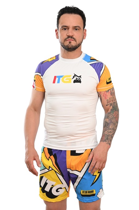 Rash Guard Masculina Colors Branca