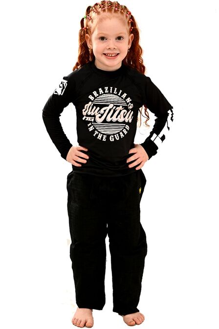 Rash Guard Infantil Feminina ITG Manga Longa