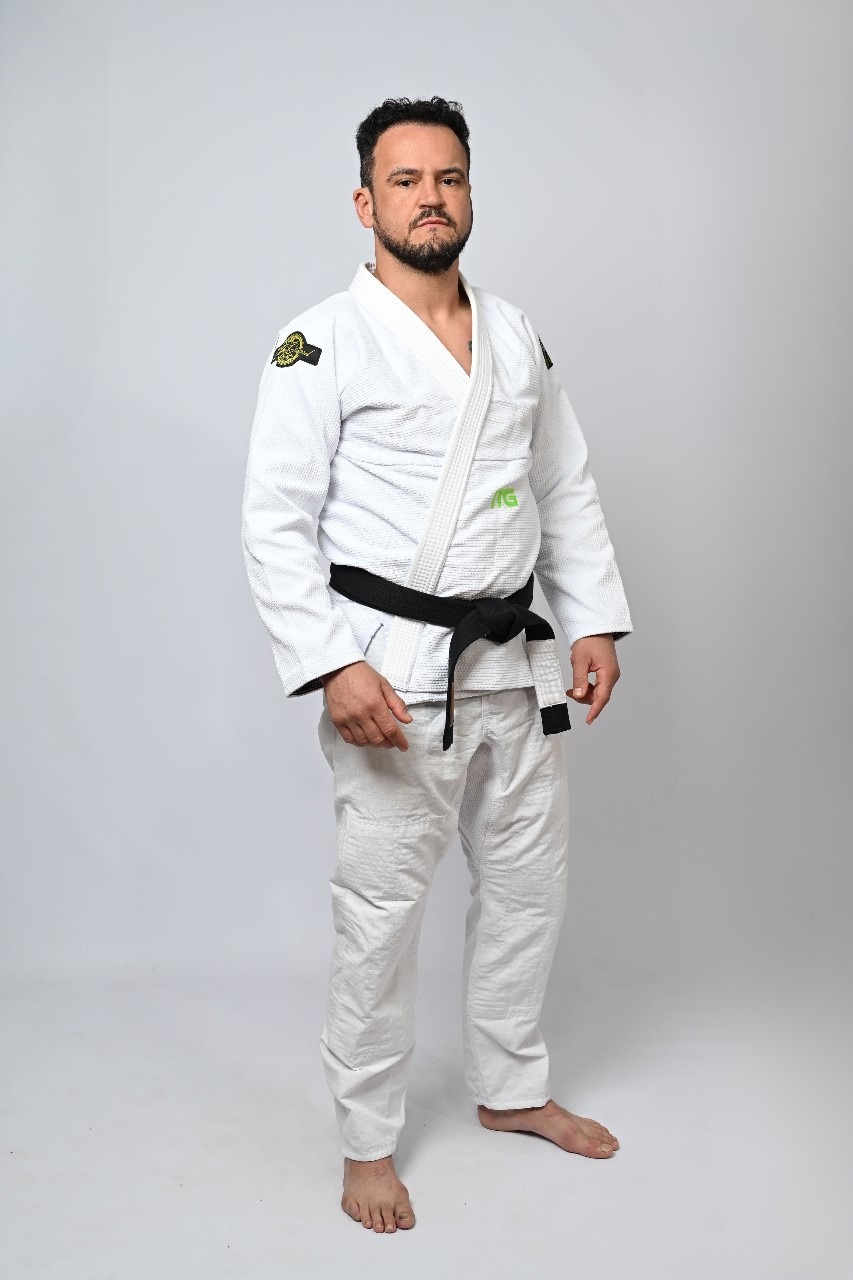 Kimono In The Guard Classic Green 2025 Branco
