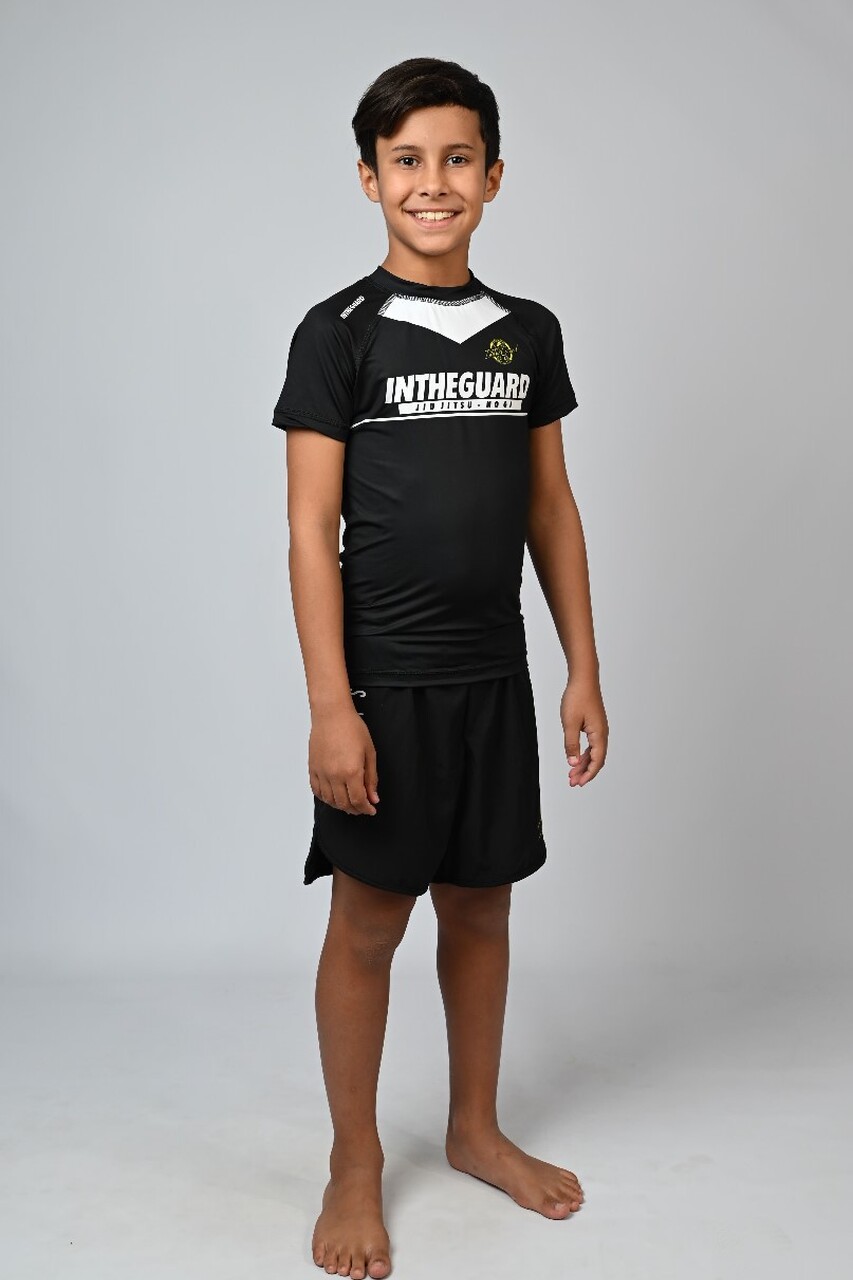 Rash Guard Infantil Team ITG Preta