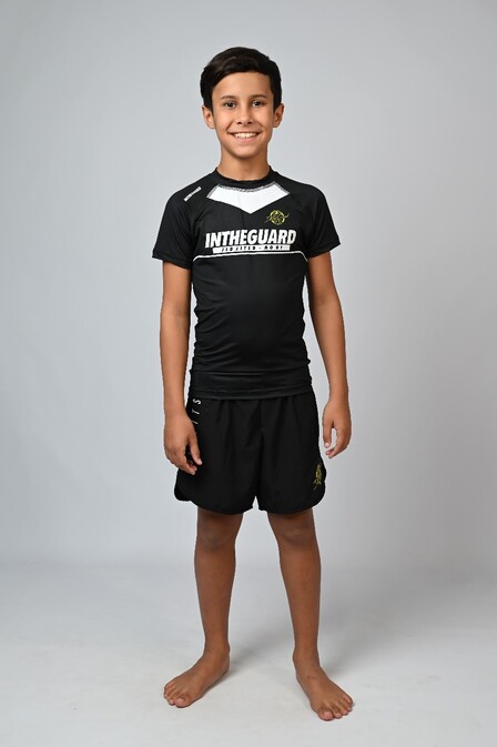 Rash Guard Infantil Team ITG Preta