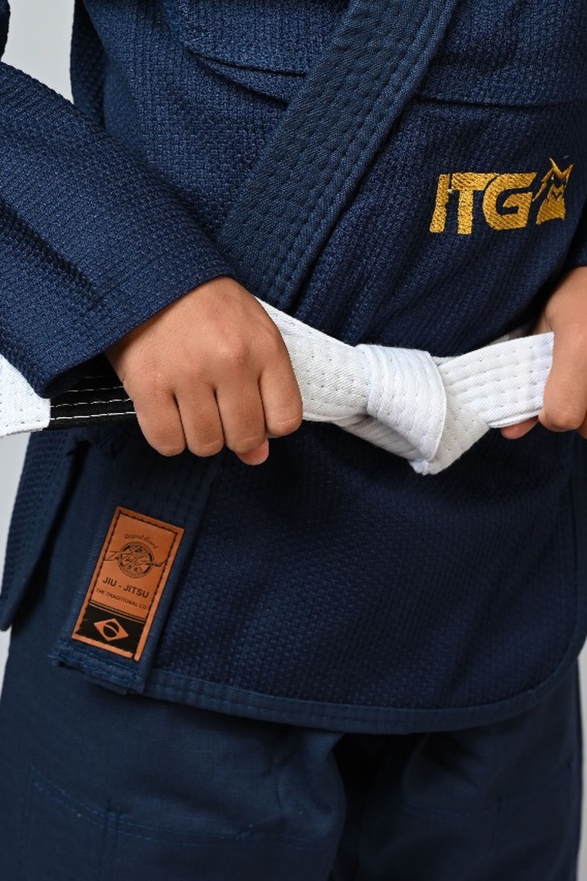 Kimono Infantil In The Guard Feminino Marinho