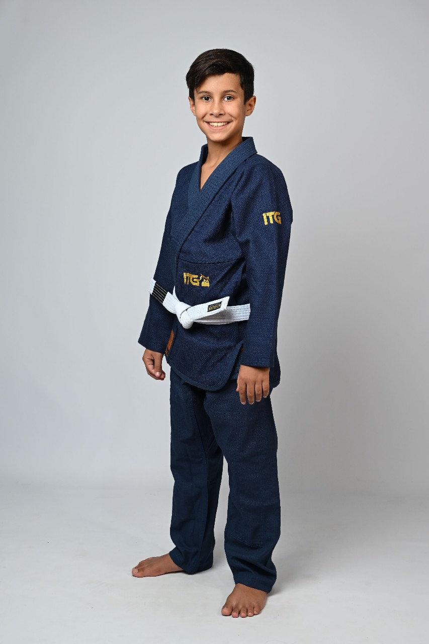 Kimono Infantil In The Guard Feminino Marinho