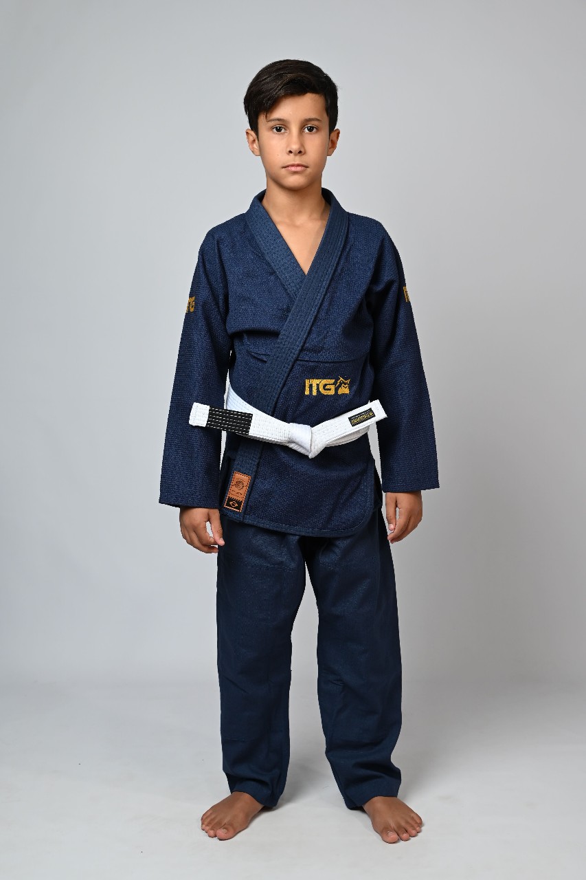 Kimono Infantil In The Guard Feminino Marinho