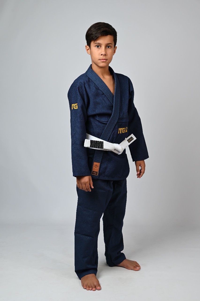 Kimono Infantil In The Guard Feminino Marinho