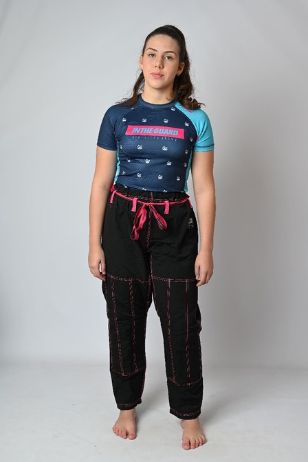 Calça Feminina  Avulsa Linhas PINK, Preta