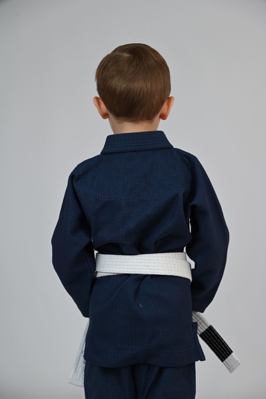 Kimono MIRIM, 4 e 5 anos. Marinho