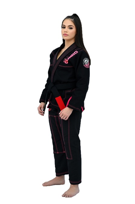 Kimono In The Guard Feminino Girls Preto