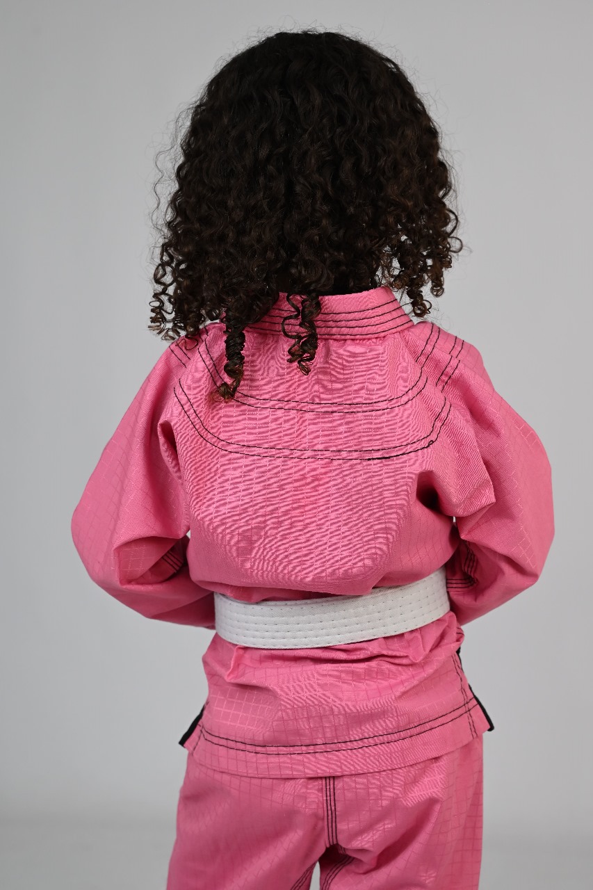 Kimono Feminino MIRIM, 4 e 5 anos. Rosa