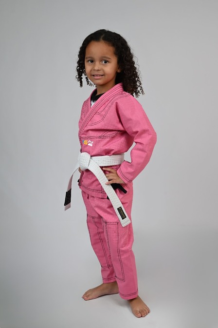 Kimono Feminino MIRIM, 4 e 5 anos. Rosa