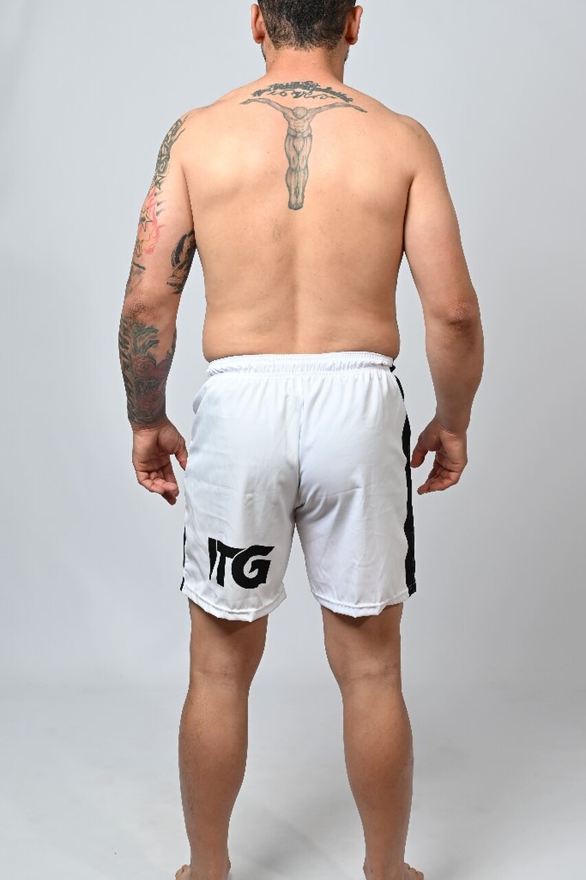 Bermuda Masculina In The Guard TEAM Branco