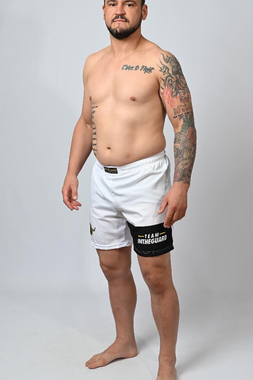 Bermuda Masculina In The Guard TEAM Branco
