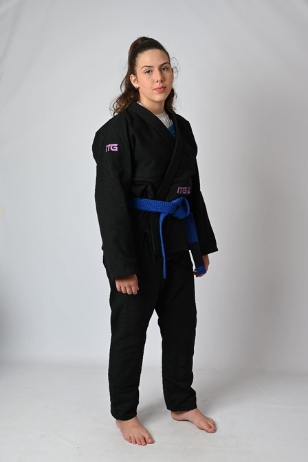 Kimono In The Guard Feminino Purple Preto