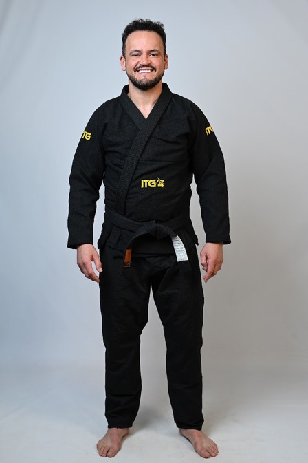 Kimono In The Guard Jiu-Jitsu New 2025 Preto