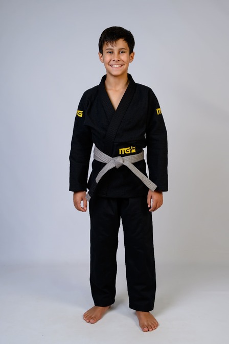 Kimono Infantil In The Guard New 2025 Preto
