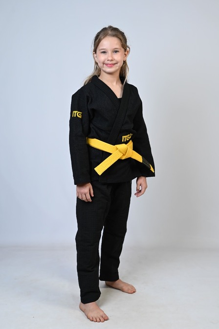 Kimono Infantil In The Guard New Feminino 2025 Preto