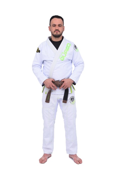 Kimono In The Guard Jiu-Jitsu Green Branco OUTLET