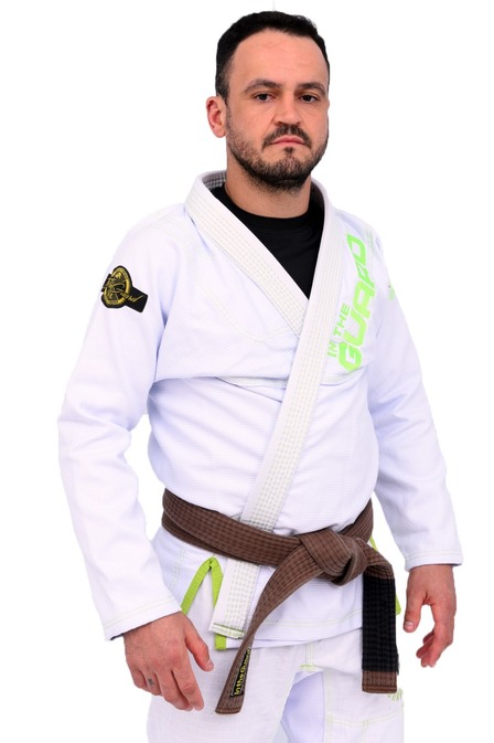 Kimono In The Guard Jiu-Jitsu Green Branco OUTLET