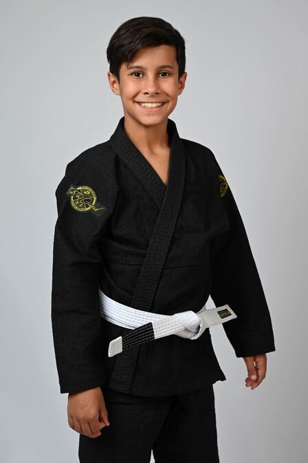 Kimono Infantil In The Guard New Preto OUTLET