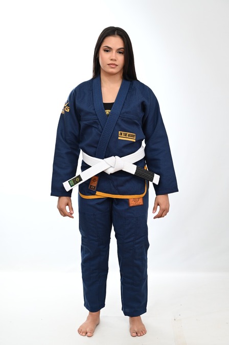 Kimono In The Guard Feminino Marinho Pró OUTLET