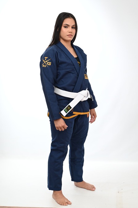 Kimono In The Guard Feminino Marinho Pró OUTLET