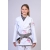 Kimono Infantil In The Guard BOTO ROSA Feminino. padrão CBJJ - Branco