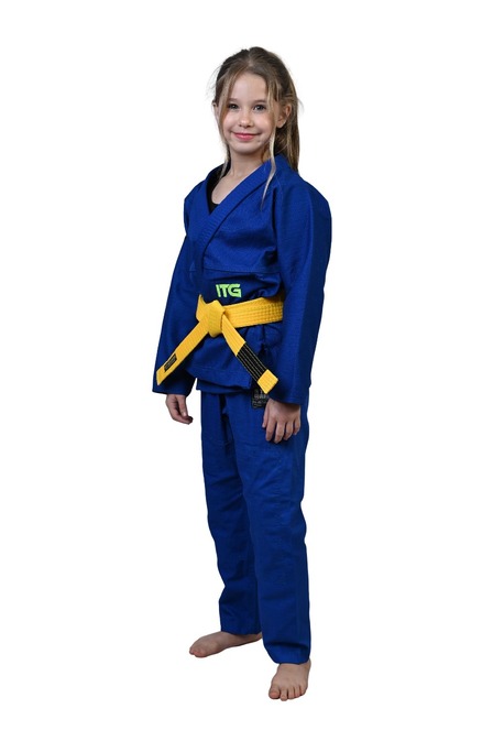 Kimono Infantil In The Guard Feminino Green Azul