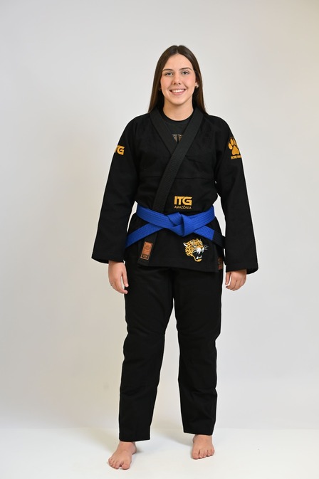 Kimono In The Guard Feminino Amazônia JAGUAR - Preto