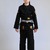 Kimono Infantil In The Guard Feminino Jaguar Preto - Padrão CBJJ 
