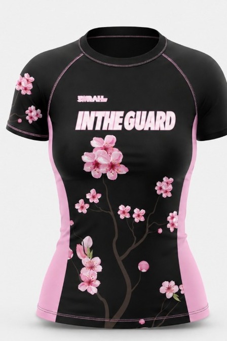 KIT Rash Guard Infantil + Bermuda, Feminina Sarah Flores (Pré-venda)
